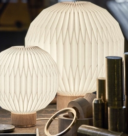 375 bordlampe X-small, lys eg/standardskærm