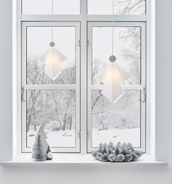 Angel Gabriel Small, hvid/lys eg