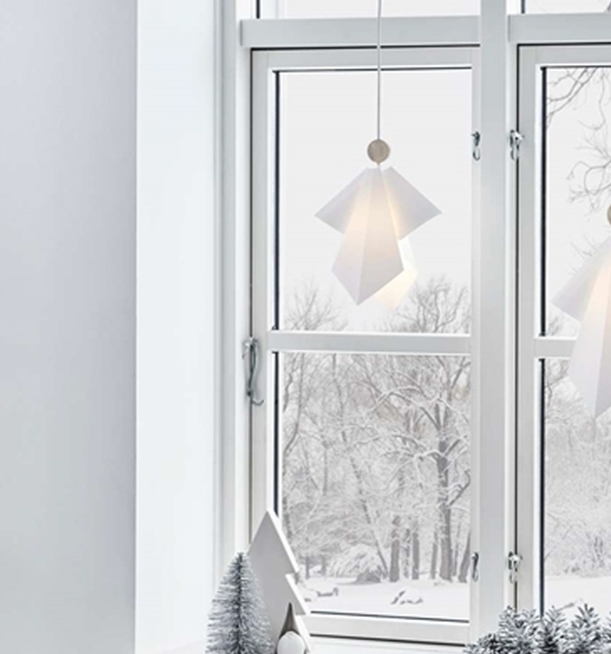 Angel Gabriel X-small, hvid/lys eg