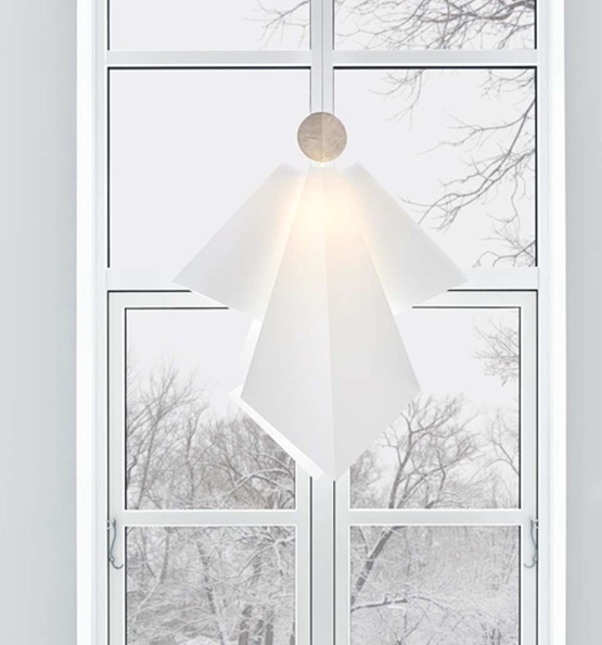 Angel Gabriel XL, hvid/lys eg