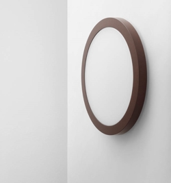 Aria væglampe i corten