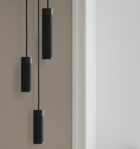 Thorup Copenhagen Patrone Cluster pendel small, sort-bruneret messing