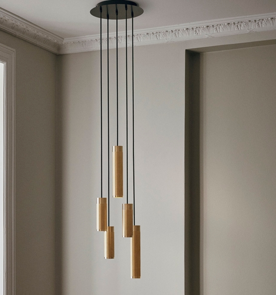 Thorup Copenhagen Patrone Cluster pendel large, messing