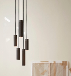 Thorup Copenhagen Patrone Cluster pendel large, bruneret messing