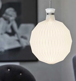 101 Frugtlygten pendel X-large, standardskærm m/stål detaljer