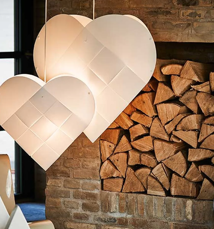 Heart XL, hvid