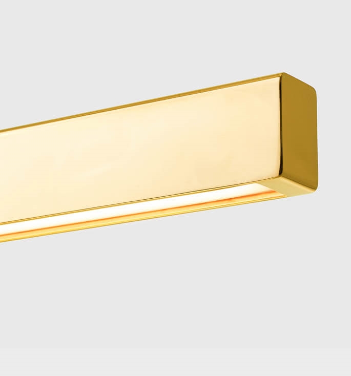 Model Væglampe 250 Poleret Messing