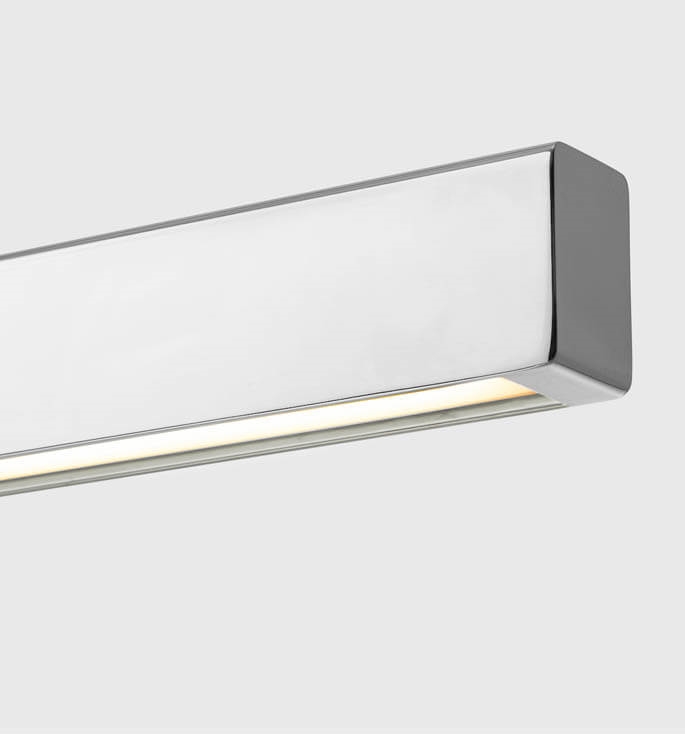 Model Væglampe 100 Poleret Rustfrit Stål