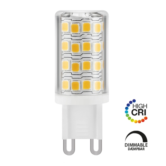 LED G9 4,1W - 2700k, dæmpbar