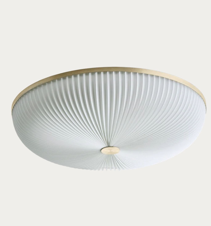 Lamella Ø50 loftlampe / væglampe, golden