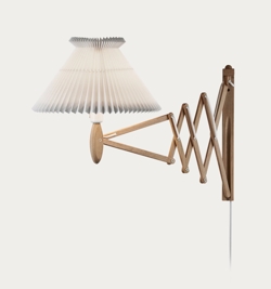 Sax 234-6/21 væglampe, lys eg/papir