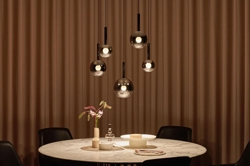 Luna Sospeso 125 og 160 Fix up pendler, dark chrome