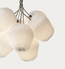 THE BOUQUET Large 7 Chandelier, standardskærme