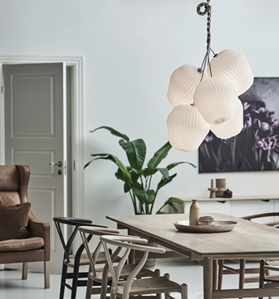 THE BOUQUET Large 5 Chandelier, papir