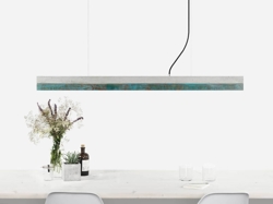 C1 pendel lysegrå/oxideret kobber