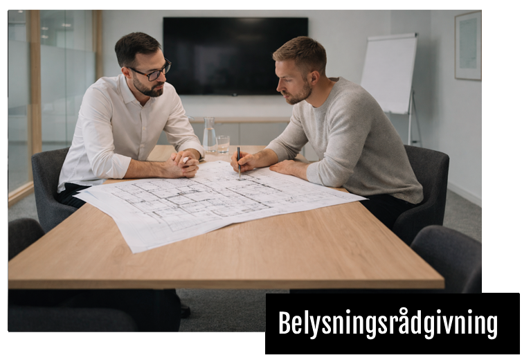 Få belysningsrådgivning hos Spotlight | Stor faglig viden og indsigt samt mange års erfaring!