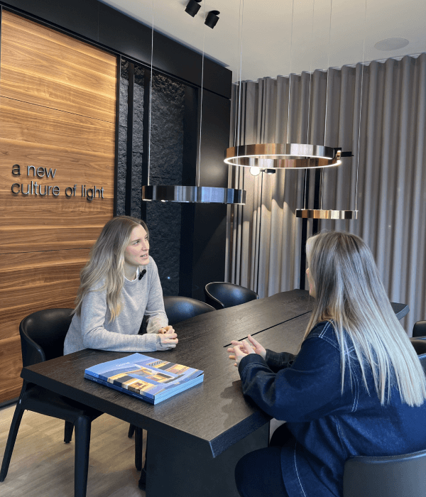 Book en aftale for rådgivning om indretning med lys