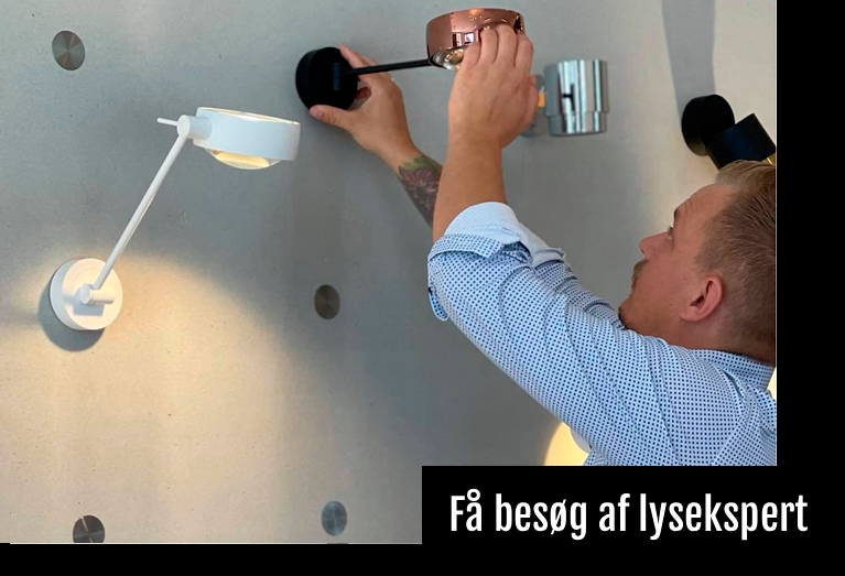 Få besøg af en lysekspert fra Spotlight hjemme hos dig selv
