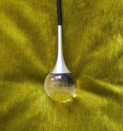 Dugdråben pendel, børstet alu