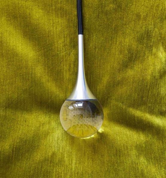 Dugdråben pendel, børstet alu