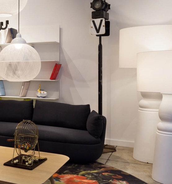 Farooo Gulvlampe Small, Hvid - Moooi