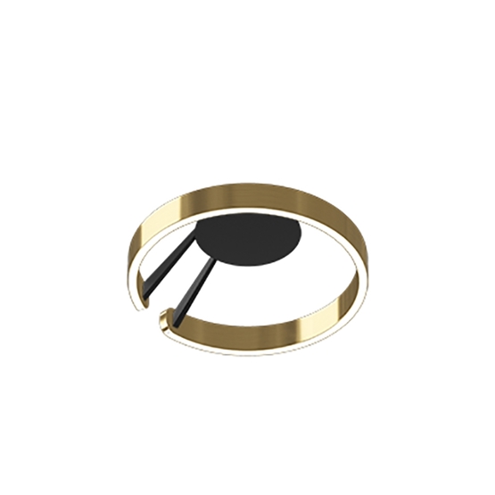 Occhio Mito aura 40 loftlampe bred, air, bronze/sort