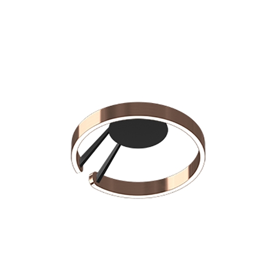 Occhio Mito aura 40 loftlampe smal, air, rosegold/sort