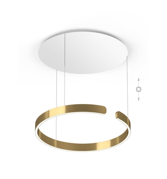 Occhio Mito Sospeso 60 move pendel, smal, air, bronze