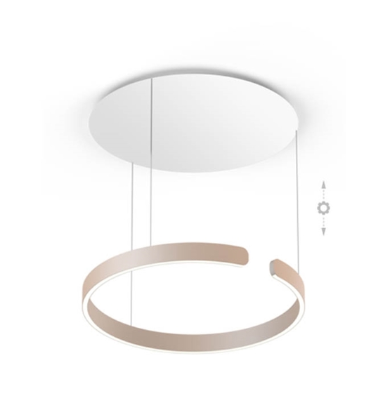 Occhio Mito Sospeso 60 move pendel, smal, air, mat guld
