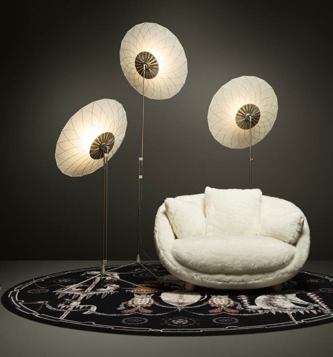 Filigree gulvlampe