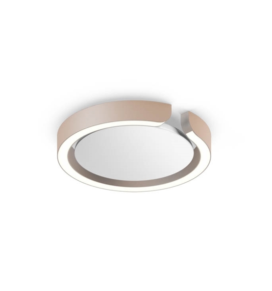 Occhio Mito soffitto 20 bred væg- og loftlampe, mat guld