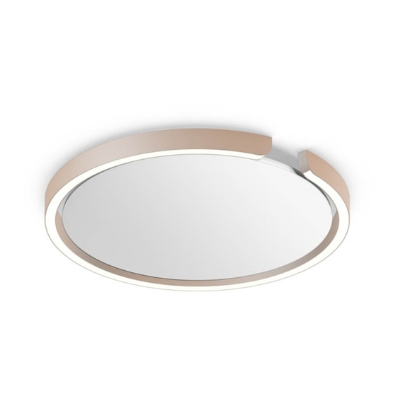 Occhio Mito soffitto 40 bred væg- og loftlampe m/air, mat guld