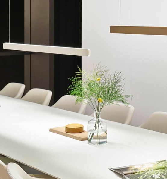 Occhio Mito Volo 100 pendel, variabel, mat hvid m/sort