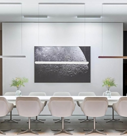 Occhio Mito Volo 140 hvid, sølv & bronze