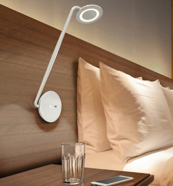 Pixo væglampe, hvid