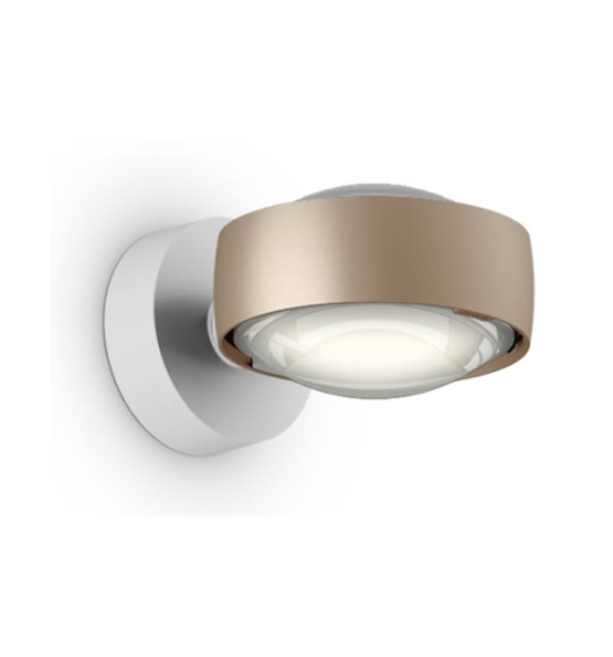 Occhio Sento verticale D, mat guld/mat hvid