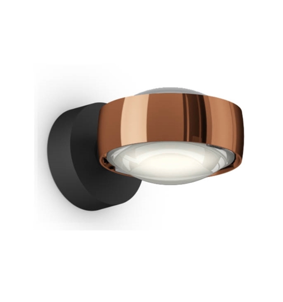 Occhio Sento verticale D, rosegold/mat sort
